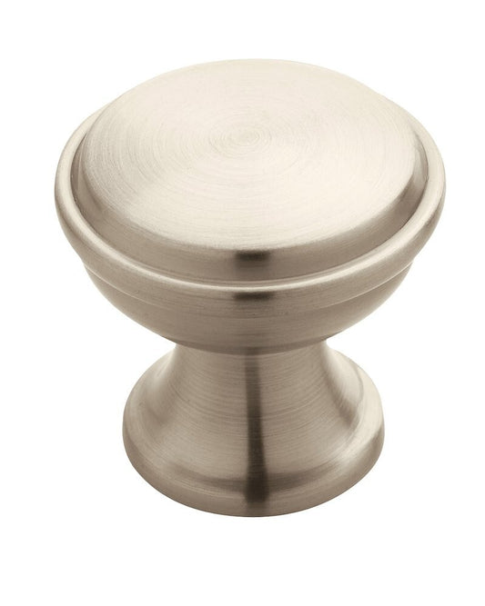 Amerock Westerly 1-3/16 Inch Mushroom Cabinet Knob | Satin Nickel | BP53718G10