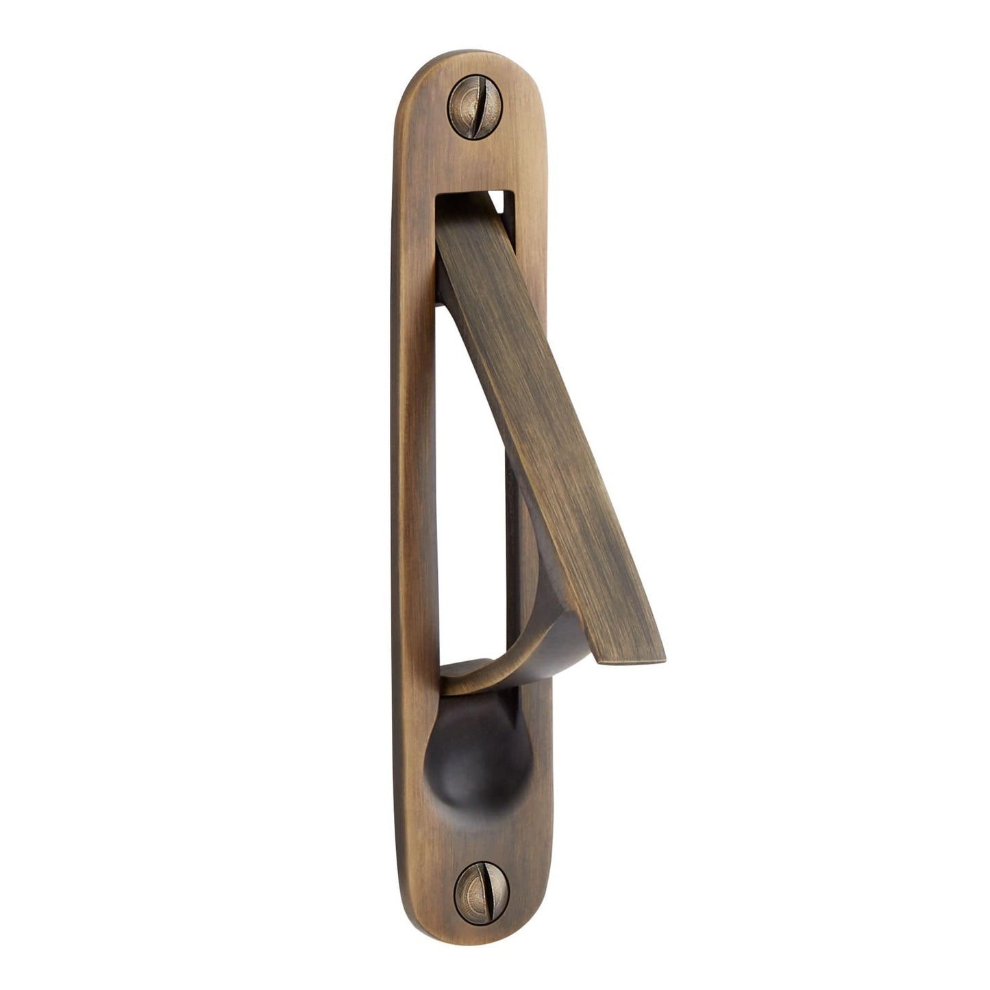 Signature Hardware 00967646 Darnell 3-3/8" C2C Single Door Pull - Brushed Nickel