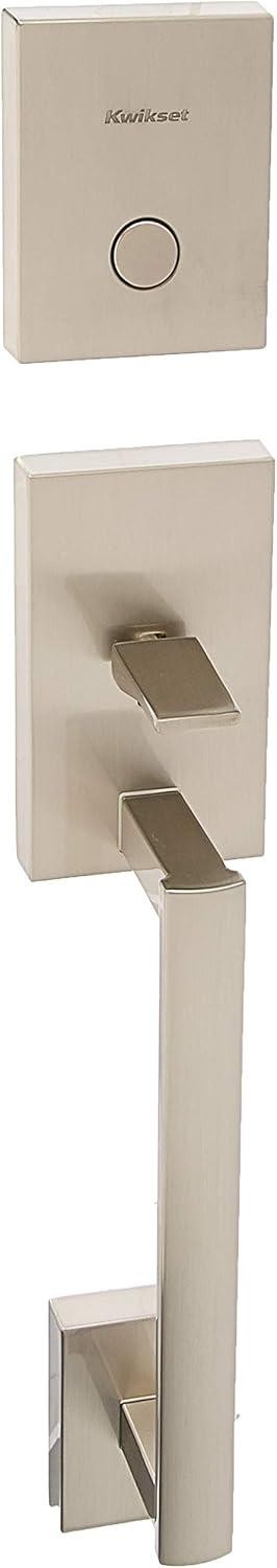 Kwikset 819SCELIP-15 SAN CLEMENTE Chelsea Dummy Handleset, Satin Nickel