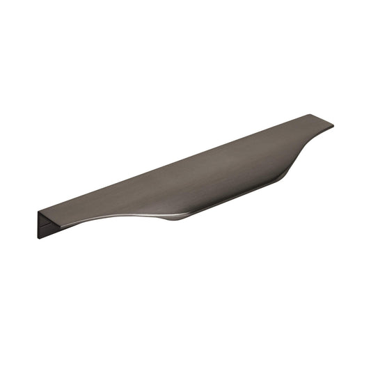 Amerock BP36745BCR Aloft Cabinet Edge Pull Black Chrome 6-9/16" C2C