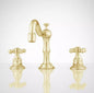 Signature Hardware SH449725PB Barbour Widespread Bathroom Faucet Polished Brass