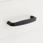 Signature Hardware-5-1/16" Ponderay Brass Cabinet Pull-Matte Black