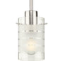 Progress Lighting P5158-09 Traditional Three Foyer Pendant Nickel, Silver Finish
