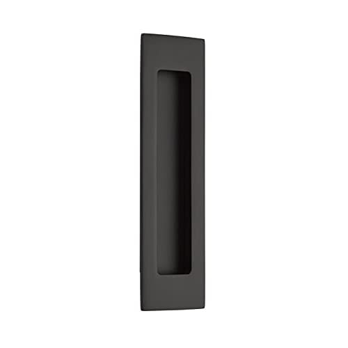 Emtek 220307US19 Modern Rectangular 7" Rectangular Flush Door Pull-Flat Black