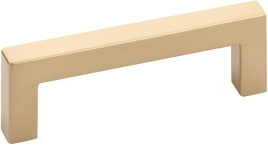 Emtek 86705US4 Warwick 4 Inch Handle Cabinet Pull SATIN BRASS New