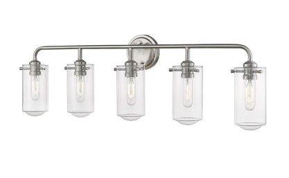 Z-Lite 471-5V-MB 5 Light Vanity, Matte Black