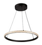 Nova 23.5" Wide Black 24W LED Pendant