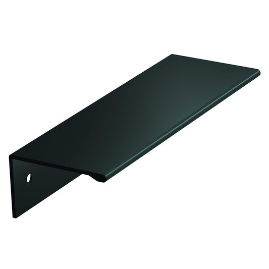Amerock BP36574FB Edge Pull 3-3/4" Center-to-Center Flat Black Cabinet Pull