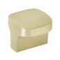 Amerock BP37250BB Hampden 1-1/4 Inch Square Cabinet Knob - Matte Gold