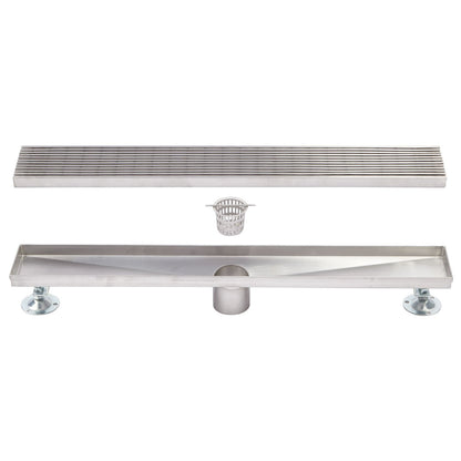 Signature Hardware SH439012SS Carmen 32" Shower Drain - Polished Stainless Steel