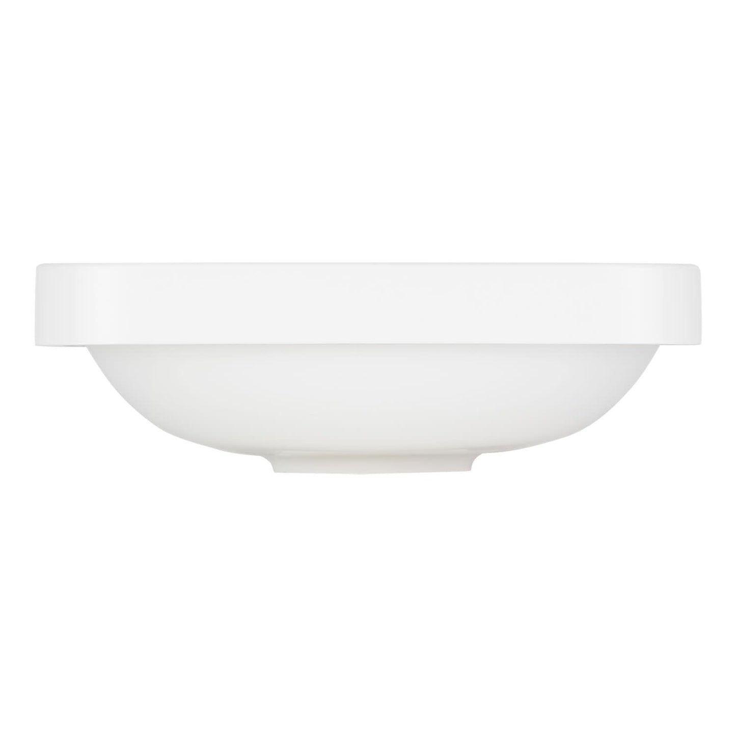Signature Hardware 453256 Resser Rectangular Semi-Recessed Sink