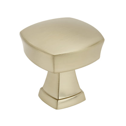 Amerock Cabinet Knob Golden Champagne 1-1/4 inch (32 mm) Length Stature