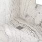 Signature Hardware - 6" Carmen Square Shower Drain - Brushed Stainless Steel