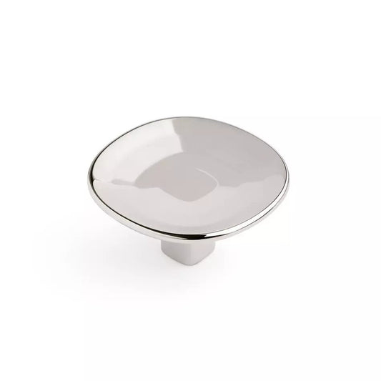 Signature Hardware - 1-9/16" Dolorue Cabinet Knob - Polished Nickel
