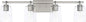 HomePlace Lighting 128541CH-449 Greyson Clear Glass Bathroom Vanity Wall Light