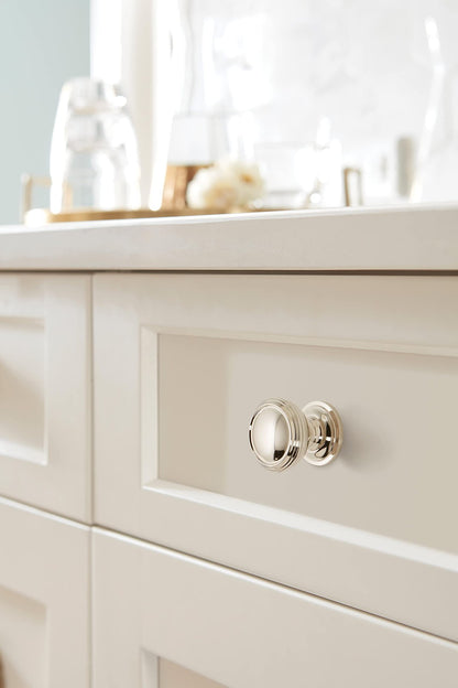 Amerock 55342-PN Revitalize Cabinet Knob Polished Nickel 1-1/4" Diameter
