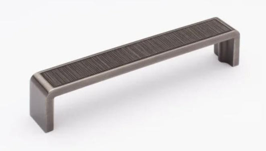 Sietto P-2001-6-G Brushed 6" C2C Handle Cabinet Pull Gunmetal