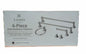 Landia Home 6-piece Bath Hardware Collection | Brushed Nickel Finish