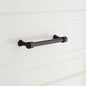 Signature Hardware SH553018BLK Strasbourg 8" C2C Bar Cabinet Pull - Black