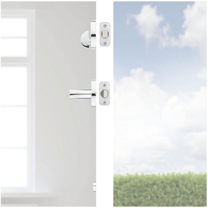 Kwikset 971TPLMDT-15 Single Cylinder Interior Tripoli Lever Trim Satin Nickel