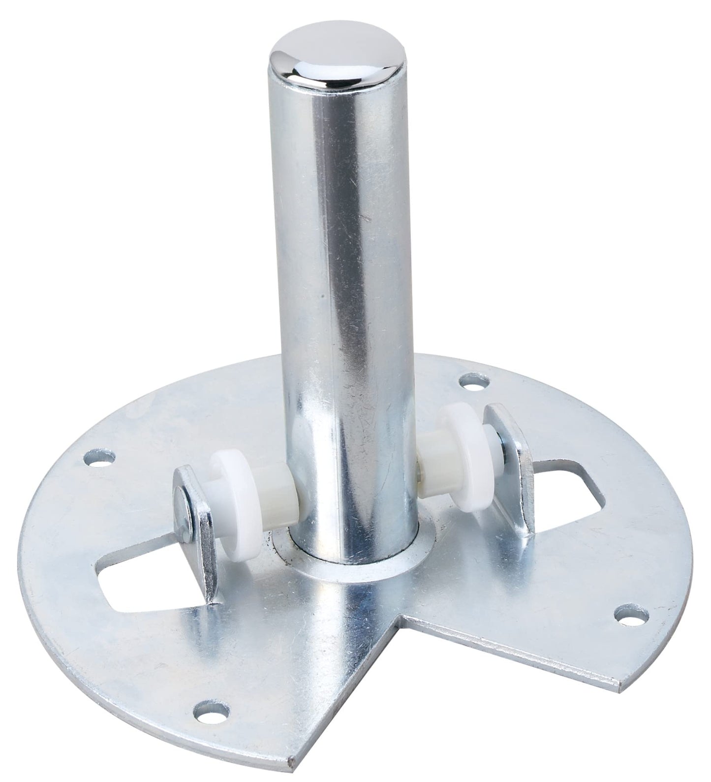 REV-A-SHELF Polymer Kidney-Shaped 1-Shelf Lazy Susan w/Bottom Mount