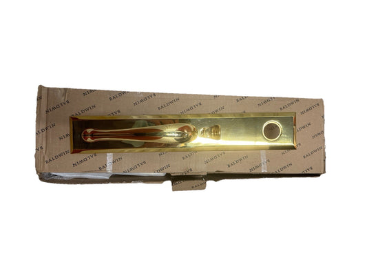 Baldwin Cody Style Full Escutcheon Single Cylinder Handleset with Interior Oval