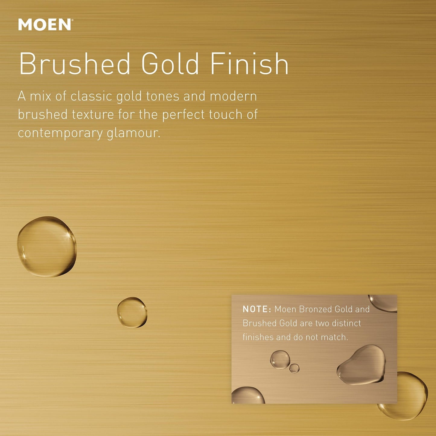 Moen Align Brushed Gold Modern Single Robe Hook, YB0403BG