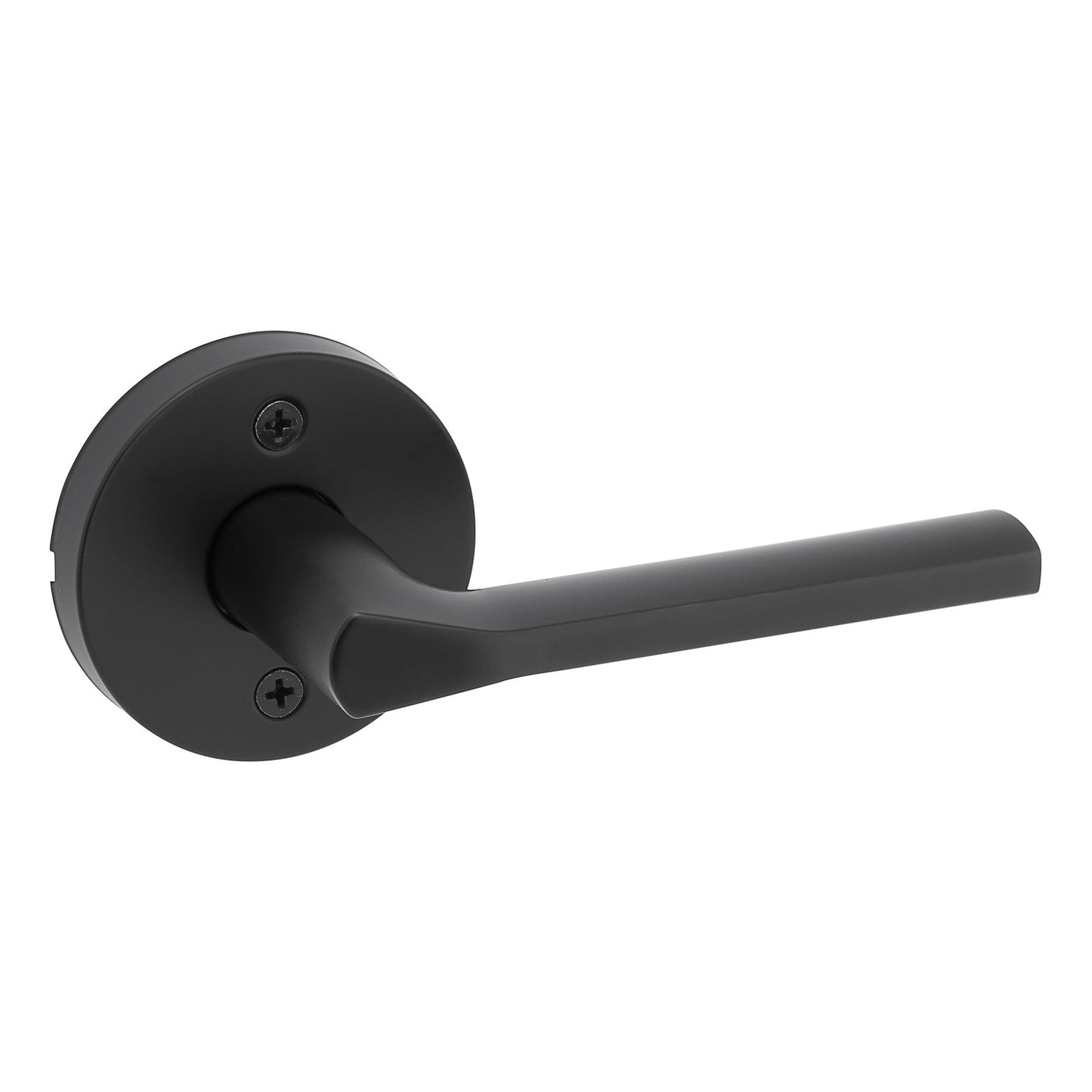 Kwikset 720LSLRDT-514 Lisbon Interior Passage Door Lever Reversible Matte Black