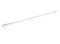 EMTEK 84160 20" Centers Rectangular Bar Stem Polished Chrome/Nickel