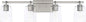 HomePlace Lighting 128541CH-449 Greyson Clear Glass Bathroom Vanity Wall Light
