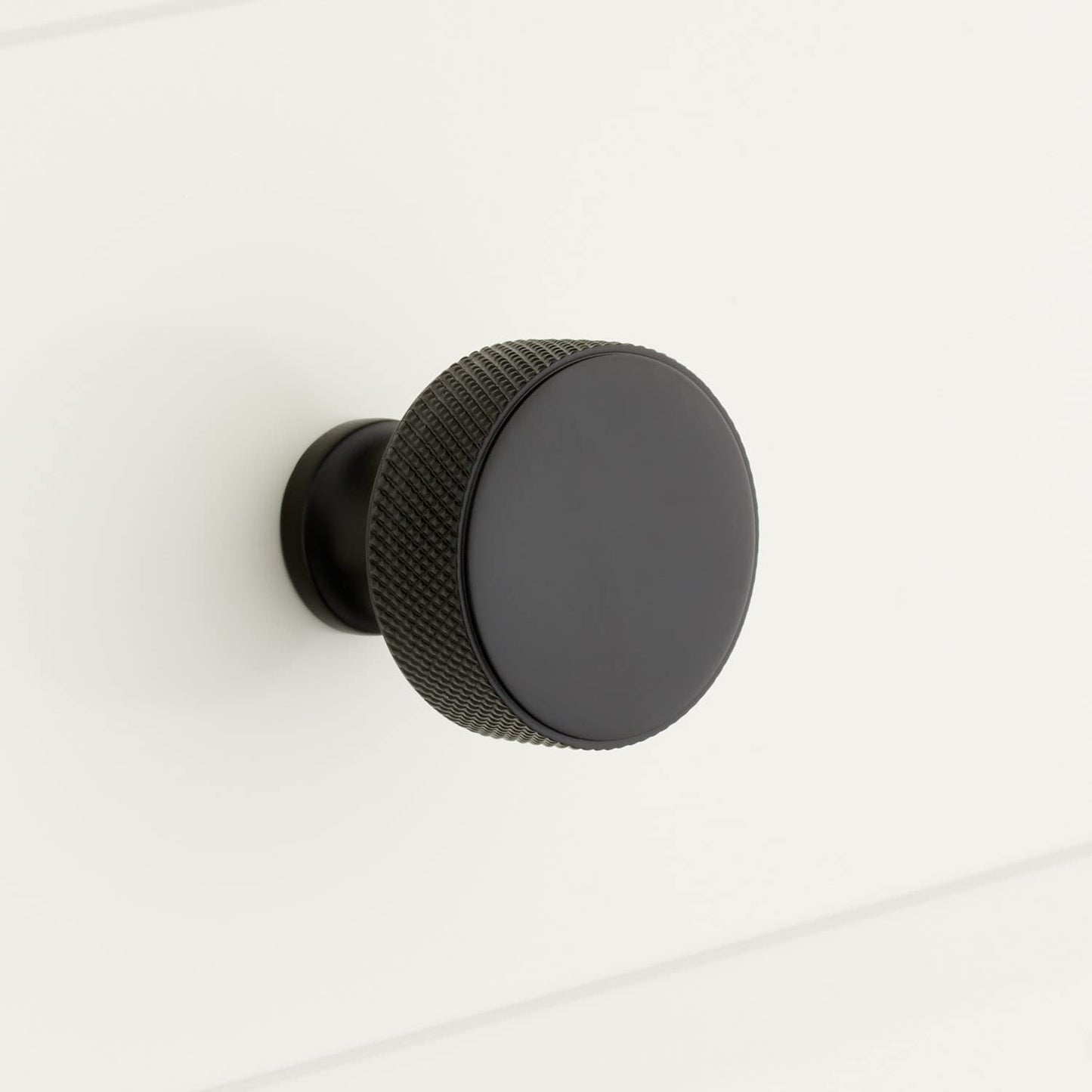 Signature Hardware EH5471.11/4.BLK Arles 1-1/4" Round Cabinet Knob-Black