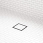 Signature Hardware SH439021 Cohen 4" Square Tile-In Shower Drain - Matte Black