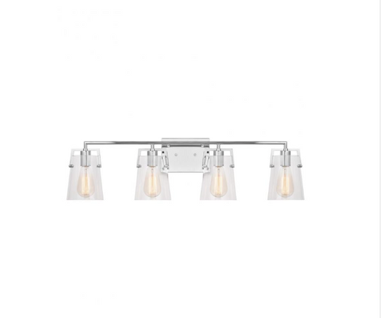 Visual Confort - DJV1034CH - Crofton 4 - Light Bath - Chrome
