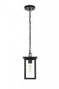 Elegant Lighting OD324H11BK Venango 7 inch Outdoor Pendant in Black