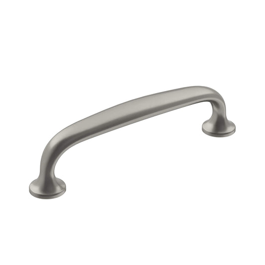 Amerock | Cabinet Pull | Satin Nickel | 3-3/4 inch (96 mm) Center-to-Center
