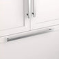 Signature Hardware-24" Covello Solid Brass Appliance Pull-Brushed Chrome
