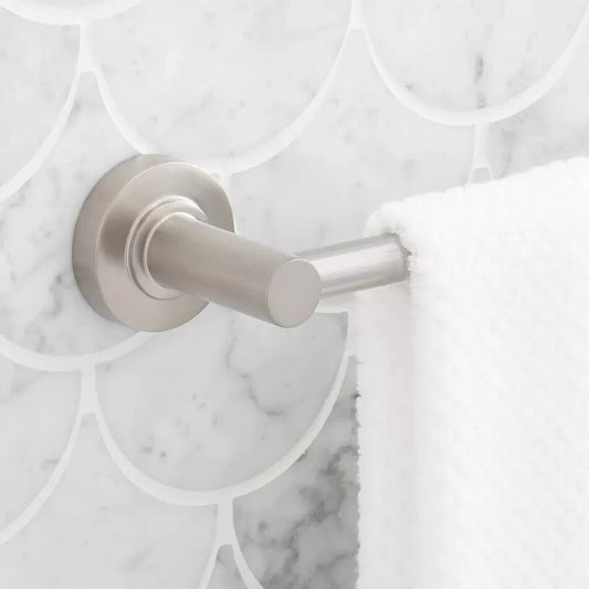 Signature Hardware-Lexia 24" Towel Bar-Brushed Nickel