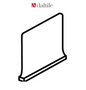 Daltile 0Q90QCR Quetread and Paver-6"x5" Textured Porcelain Cove Base Corner