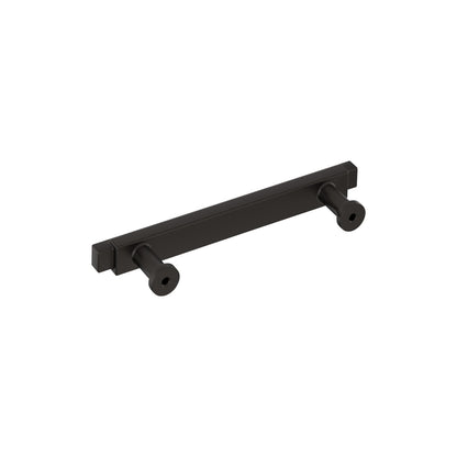 Amerock BP36991MB Gilderoy 3-3/4" C2C Bar Cabinet Pull - Matte Black