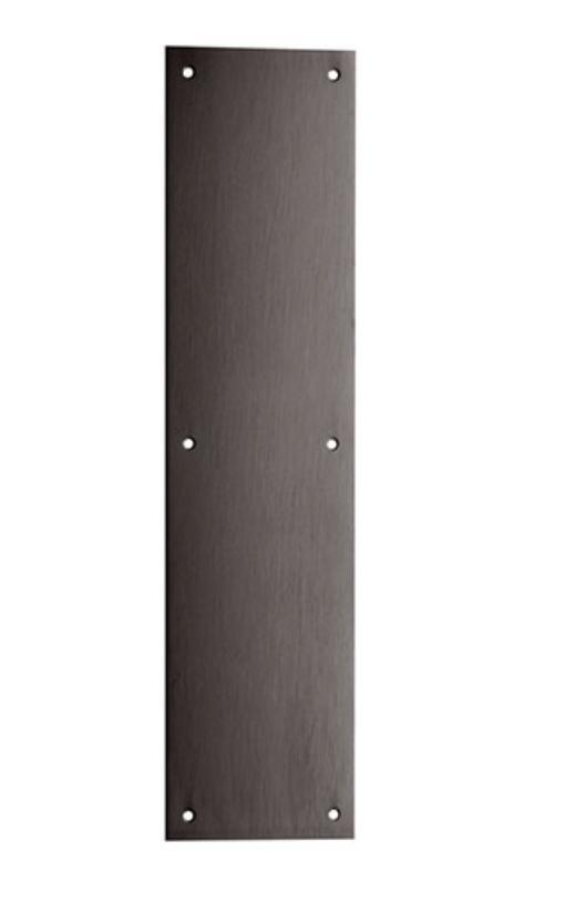 Ives 8200 Push Plate – 3.5″ x 15″ x .050″ - Oil Rubbed Bronze