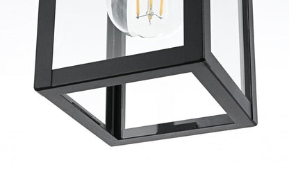 Elegant Lighting OD324H11BK Venango 7 inch Outdoor Pendant in Black