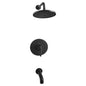 American Standard TU105508.243 Studio S Tub and Shower Trim Kit Matte Black