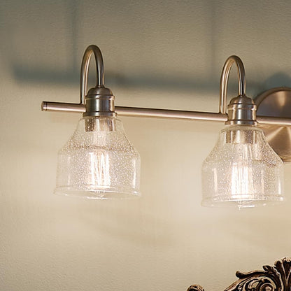 Kichler Avery 33.25" Vanity Bath Light in Brushed Nickel, 45974NI