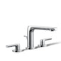 KOHLER K-97352-4-CP AVID™ Widespread Faucet, Lever