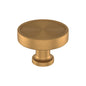Amerock BP37502MBR Orwell 1-3/4" Mushroom Cabinet Knob - Brushed Gold