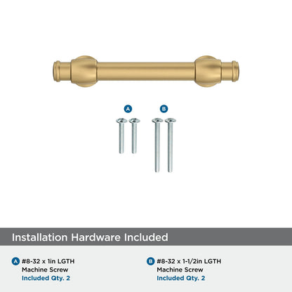 Amerock BP36770CZ Champagne Bronze Cabinet Pull 3 in (76 mm) Winsome
