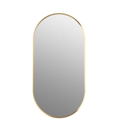 Kohler REC32986-BGL Orime 20" x 40" Capsule Framed Mirror - Gold