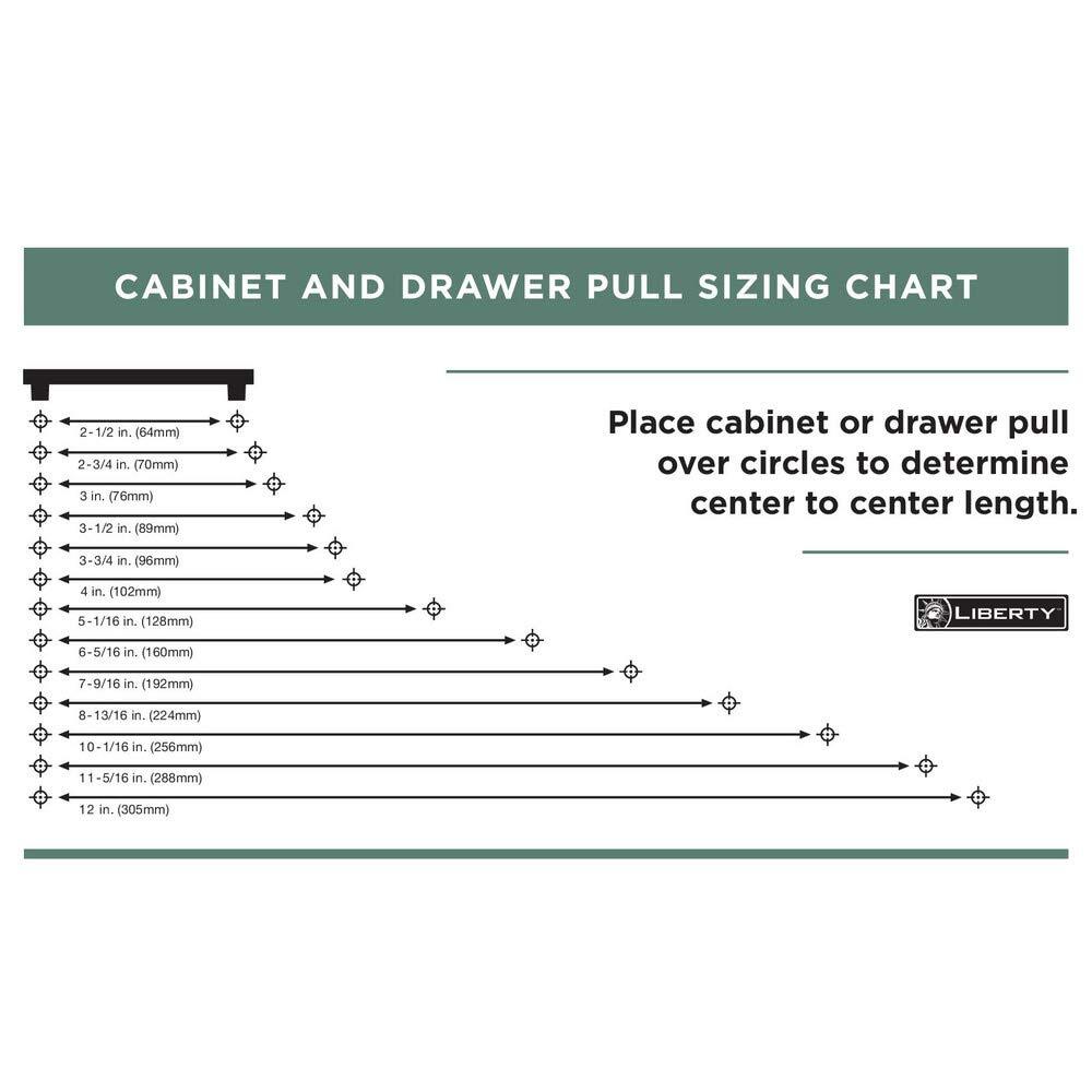 Liberty Hardware 4-5/16 Inch (110mm) Pull, Aluminum - P61200-SC-A - Pack of 2
