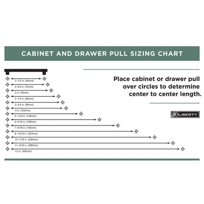 Liberty Hardware 4-5/16 Inch (110mm) Pull, Aluminum - P61200-SC-A - Pack of 2