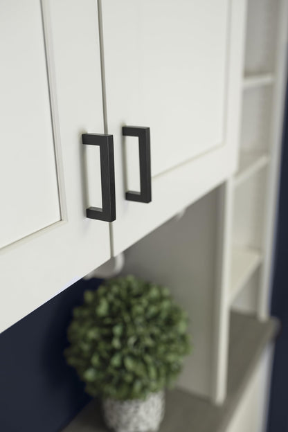 Hickory HW HH075326-MB-10B Kitchen Cabinet Pulls 3" Matte Black (Pack of 10)
